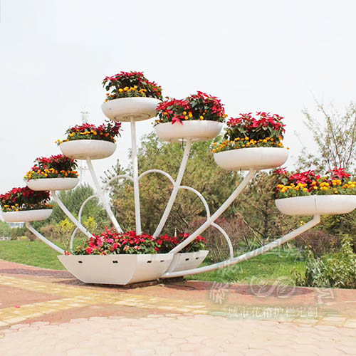 戶外大型花架 『順風(fēng)張帆』