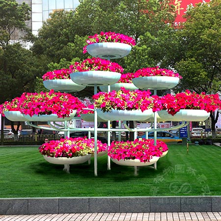 戶外立體花架 『花團錦簇』 