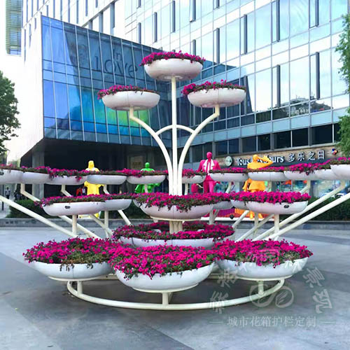 室外大型花架 『孔雀開屏』