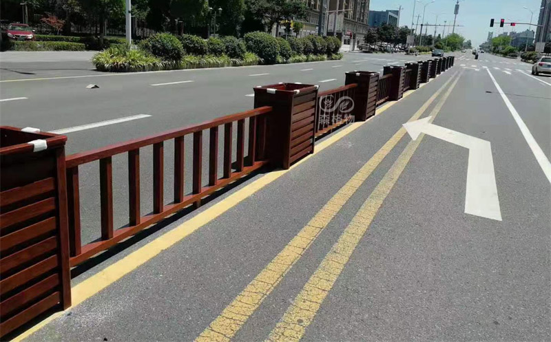 森格物道路花箱橋梁護欄的設計
