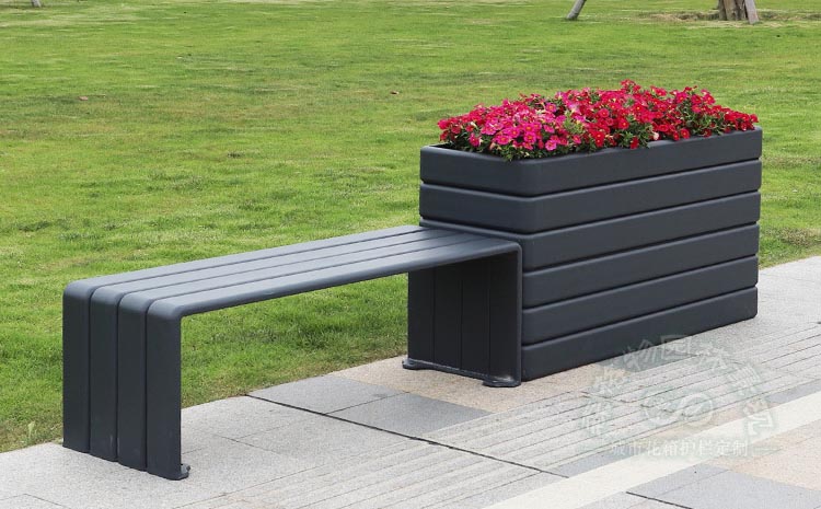 鋁合金花箱廠家為什么用喜歡鋁合金做花箱