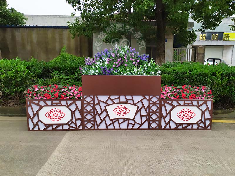 什么是古典雕刻藝術pvc花箱？