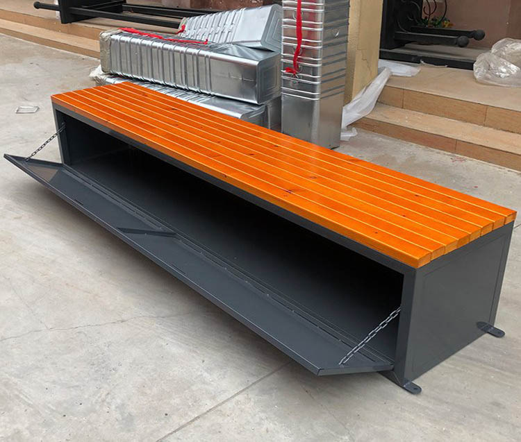 既是休息凳，又是儲物柜，為環(huán)衛(wèi)工量身打造的多功能工具箱