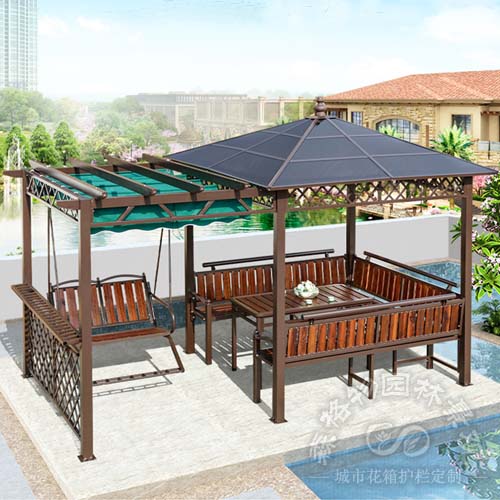 鋁合金葡萄架涼亭