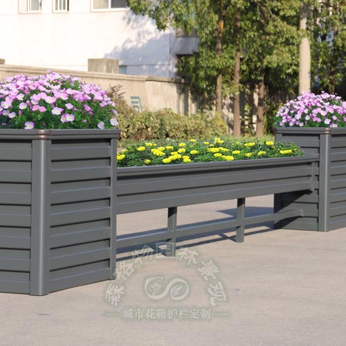 貴州馬槽柵欄鋁合金花箱