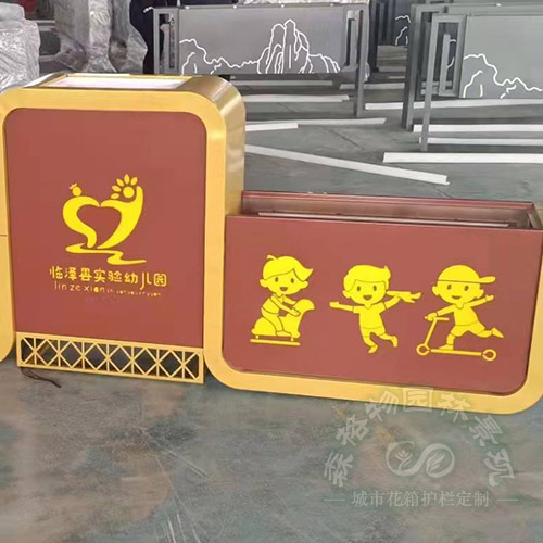 不銹鋼燈光花箱