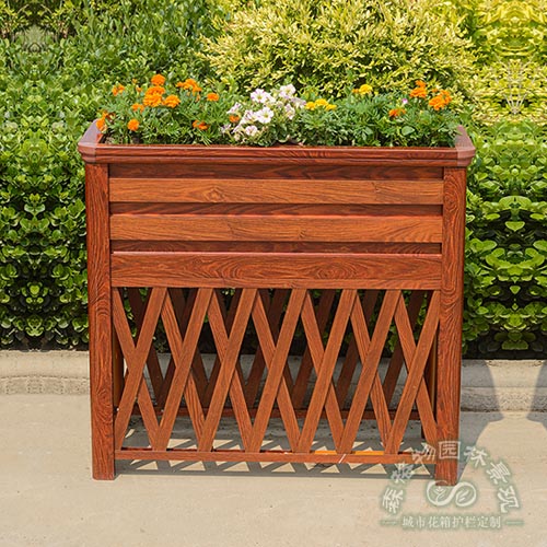 空調(diào)鋁合金外機(jī)罩花箱