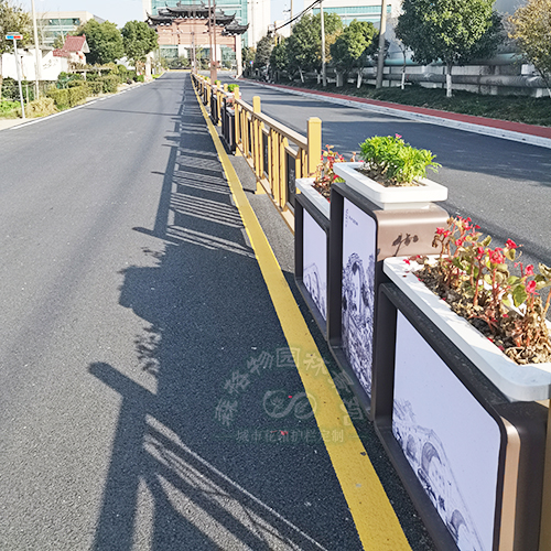 美麗鄉村道路花箱護欄