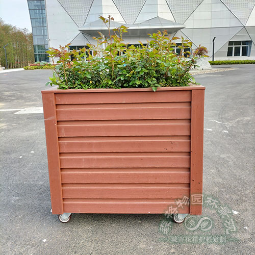 萬向輪移動pvc花箱