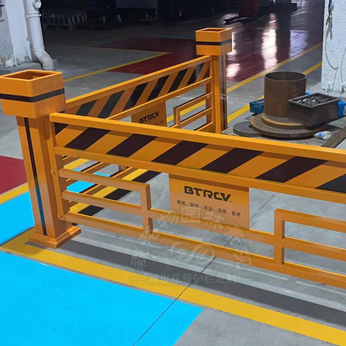 工廠室內(nèi)車間花箱護欄