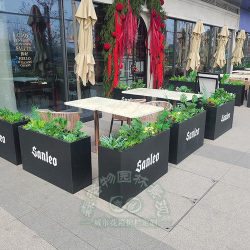 商業(yè)景觀外擺花箱