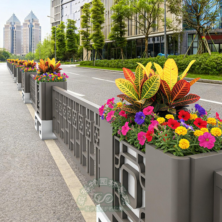 錦繡中華市政道路花箱護欄