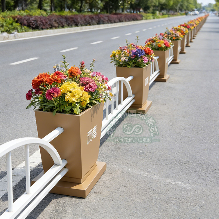 貴州現代城市道路花箱護欄