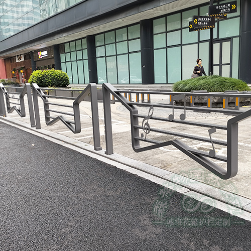 五線譜鐵藝隔離護欄