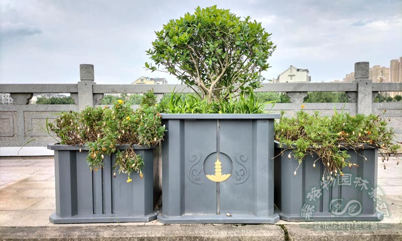 橋梁樹圍花箱案例