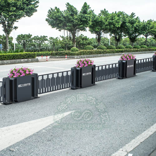 生命科學城不銹鋼花箱護欄